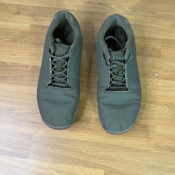 NOBULL‎ Olive Green Mesh Training Gym Workout Shoes Men\'s Size 9.5 main image 4